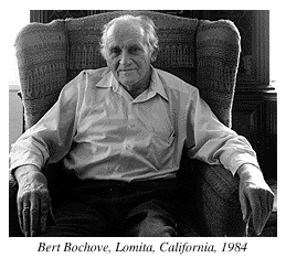photograph of Bert Bochove, Lomita California, 1984
