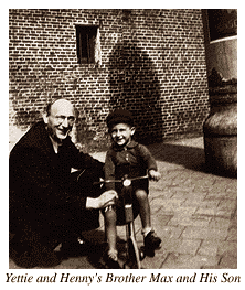 Photograph of Yettie's Brother Max and His Son, 1934
