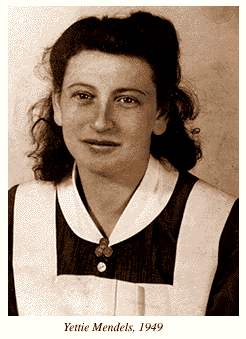 Photograph of Yettie Mendels, 1949