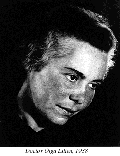 Photograph of Dr. Olga Lilien, 1938