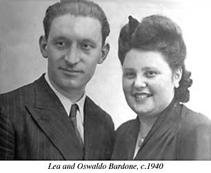 Photograph of Lea and Oswald Bardone, c.1940