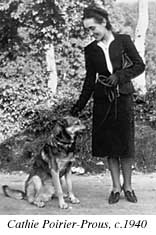 Photograph of Cathie Poirier-Prous c.1940