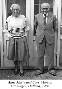 Photograph of Anne Marie and Carl Marcus, Groningen Holland, 1986