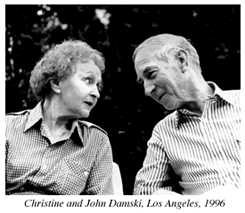 Photograph of Christine and John Damski, Los Angeles, 1996